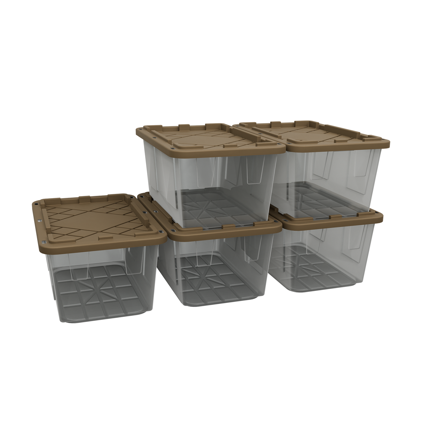 27 Gallon Storage Bins - Set of 5