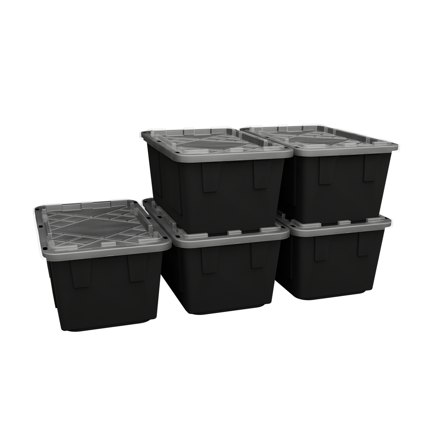 27 Gallon Storage Bins - Set of 5