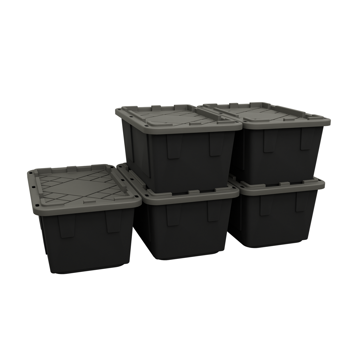 27 Gallon Storage Bins - Set of 5