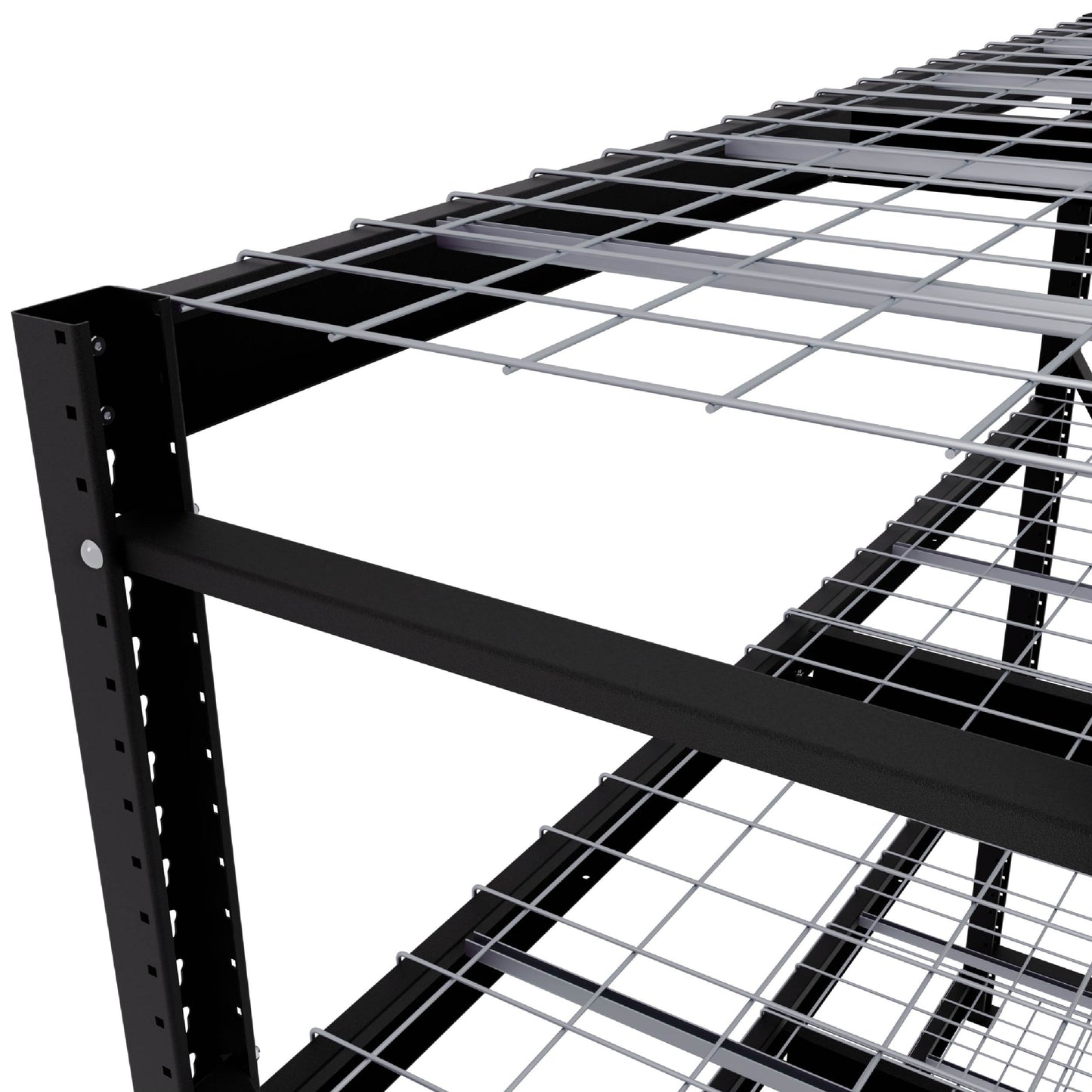 24" x 77" x 72" Industrial Garage Shelving