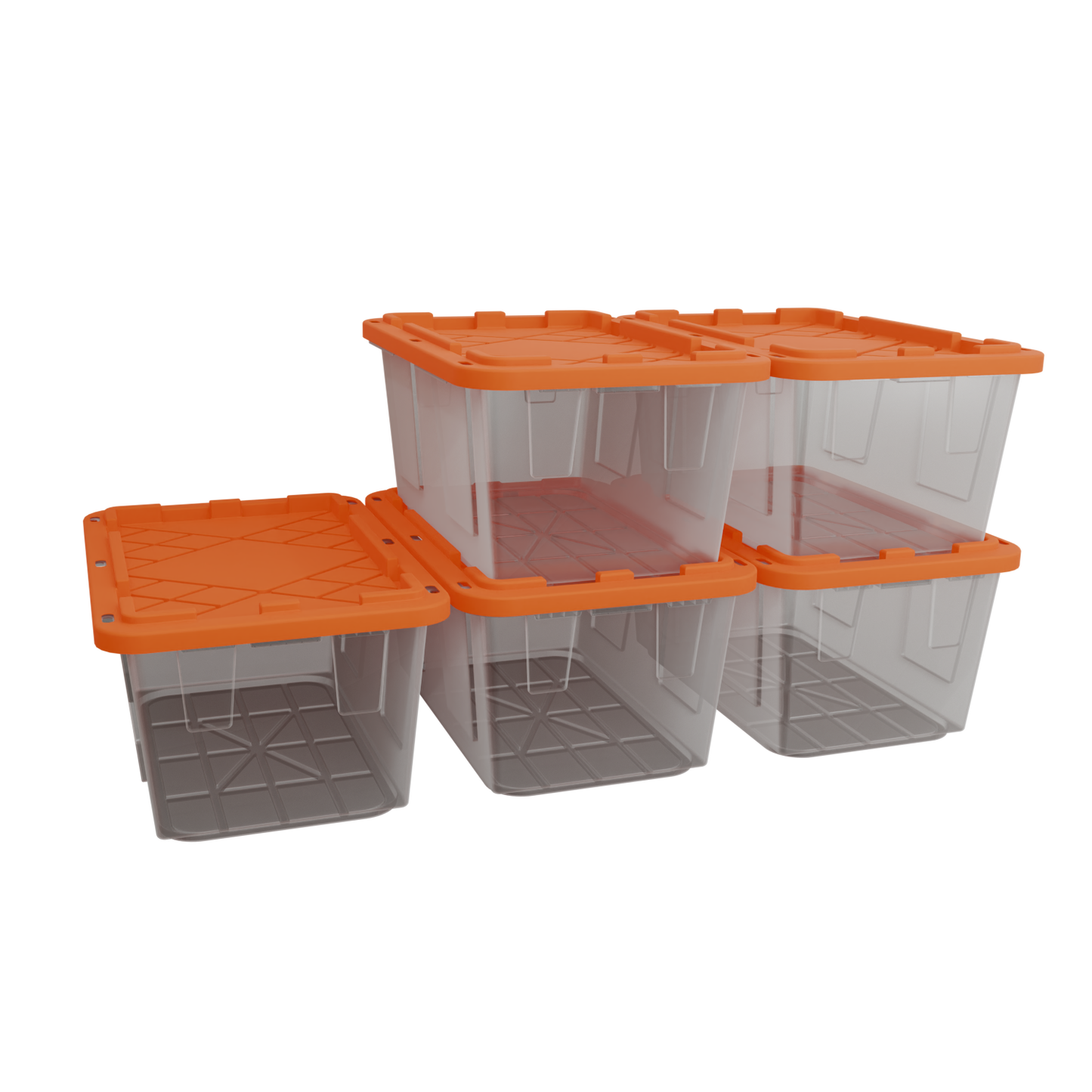 27 Gallon Storage Bins - Set of 5
