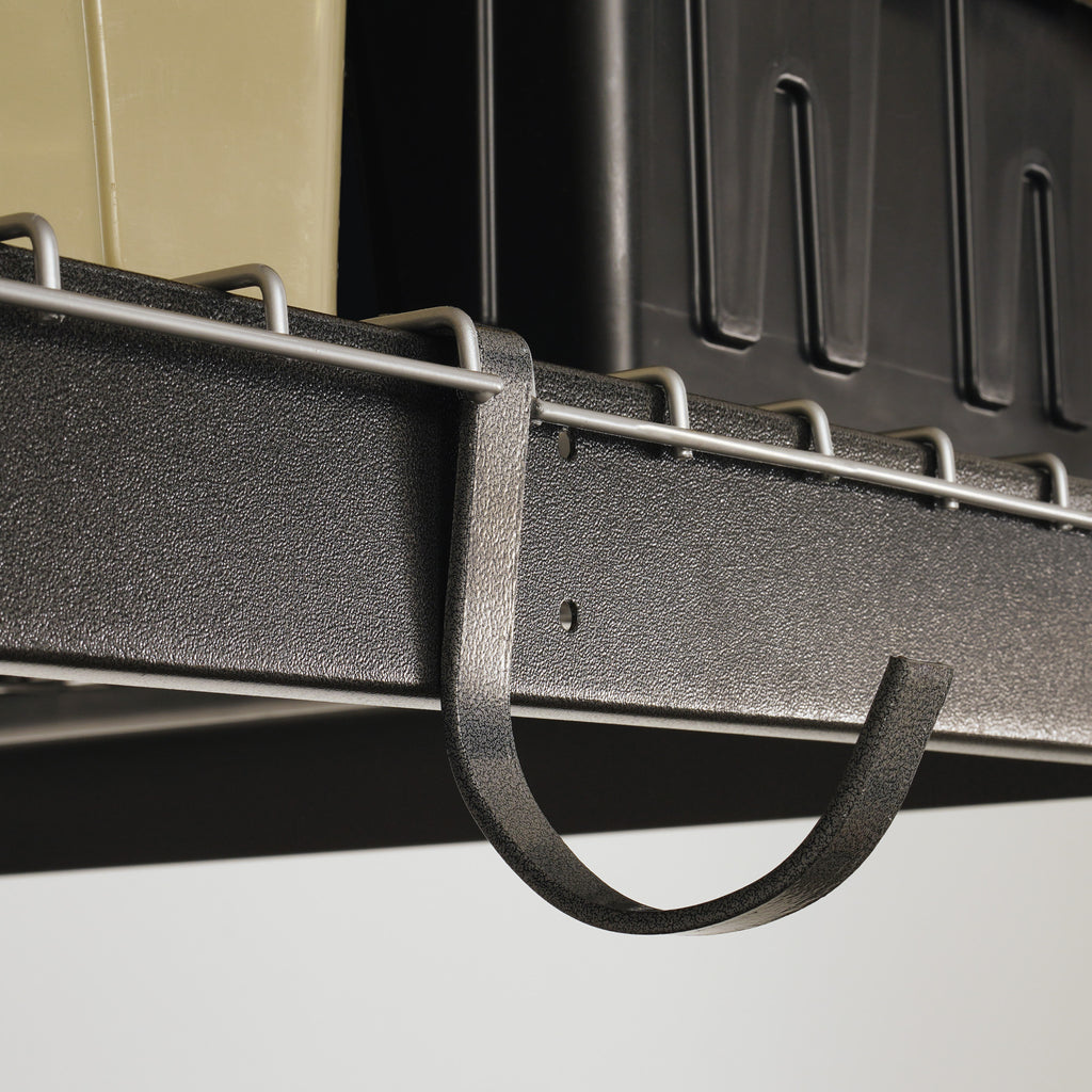 saferacks overhead storage and accessory hooks bundle