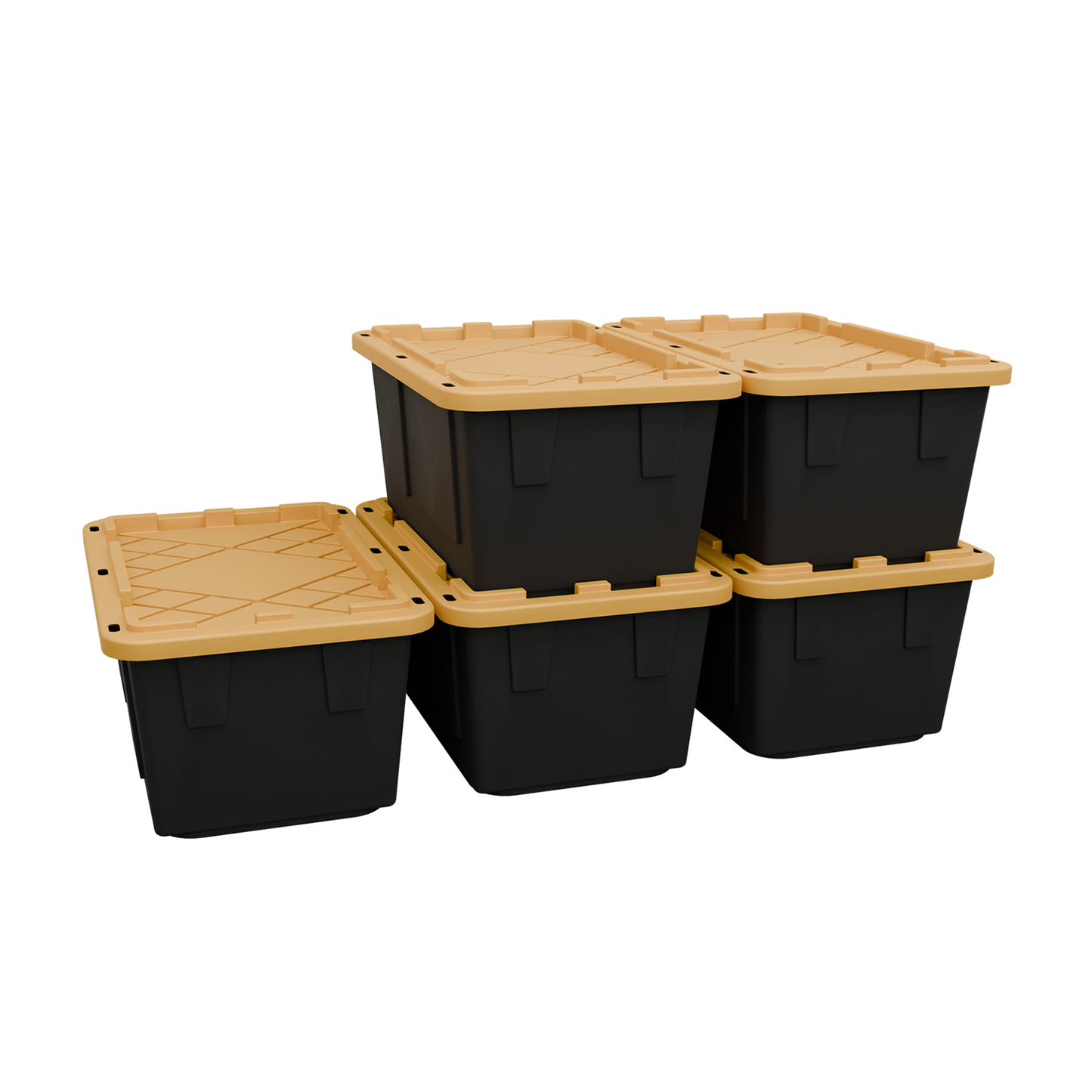 27 Gallon Storage Bins - Set of 5