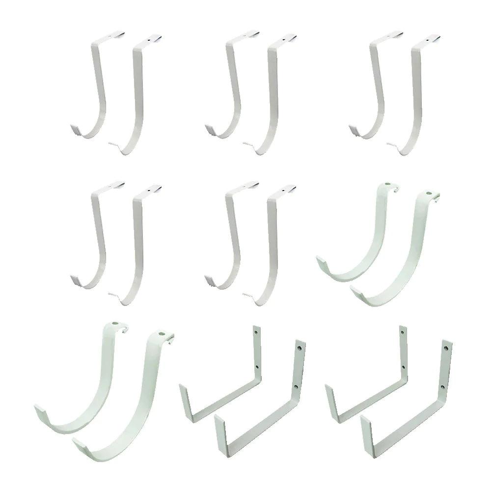 eighteen white hooks