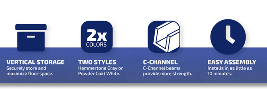 overhead rack main features