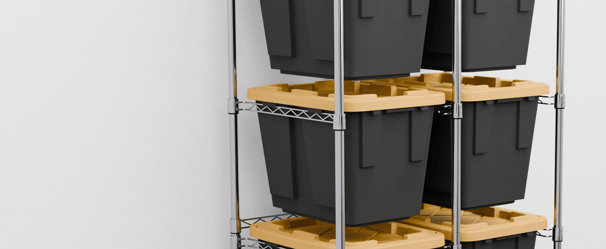 12 Gallon Totes and Storage – SafeRacks