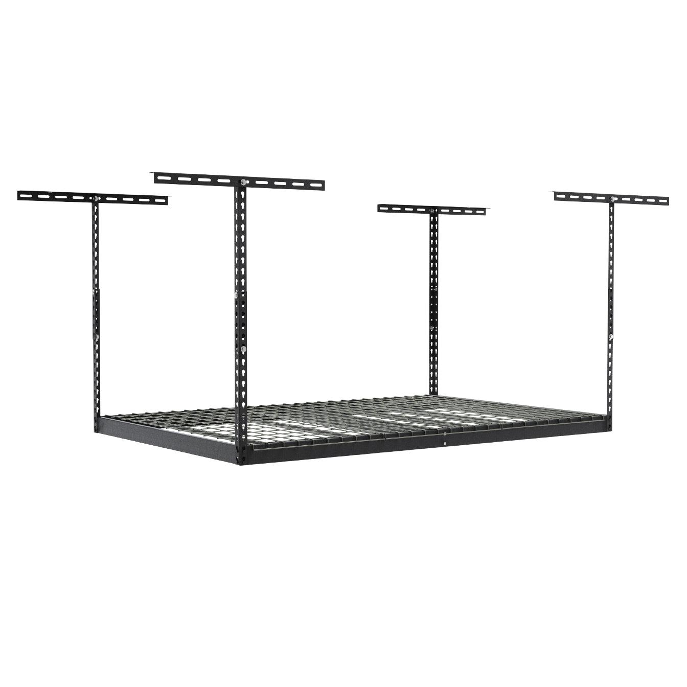 4 foot by 6 foot overhead garage storage rack 