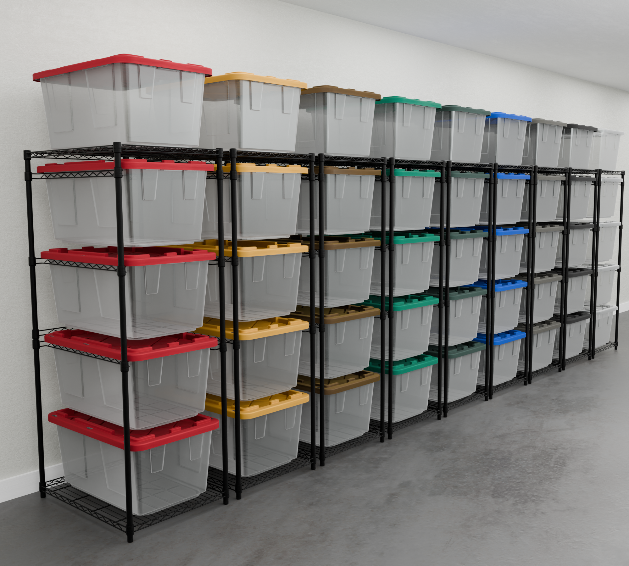 Storage Bins and Lids