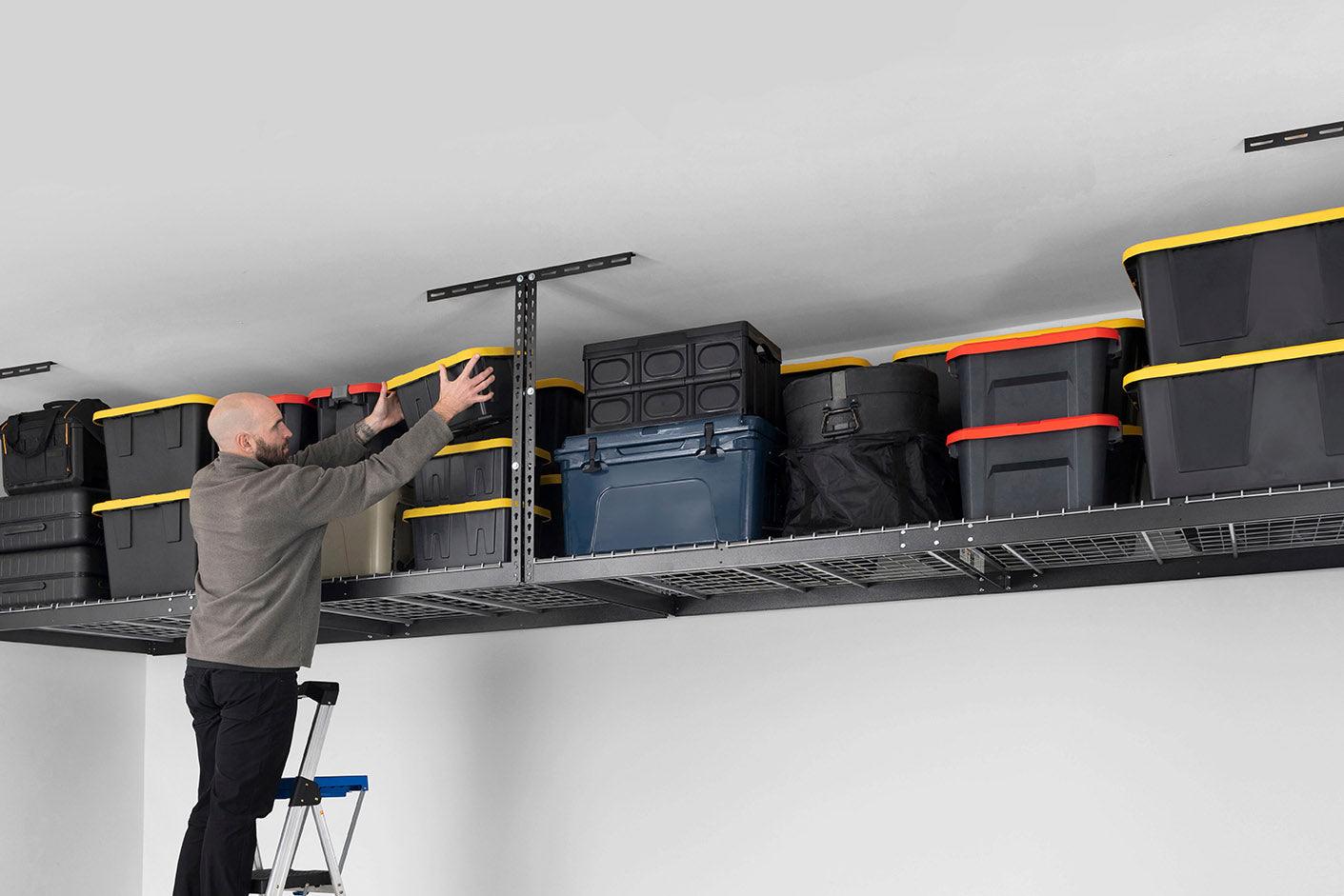 8ft Overhead Garage Storage Racks