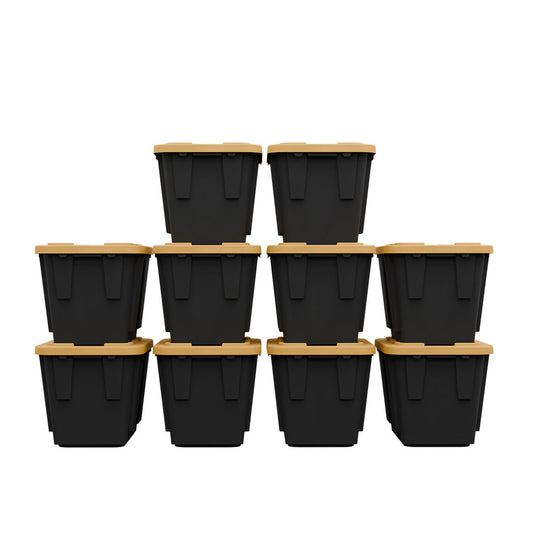 12 Gallon Storage Bins  - Set of 10