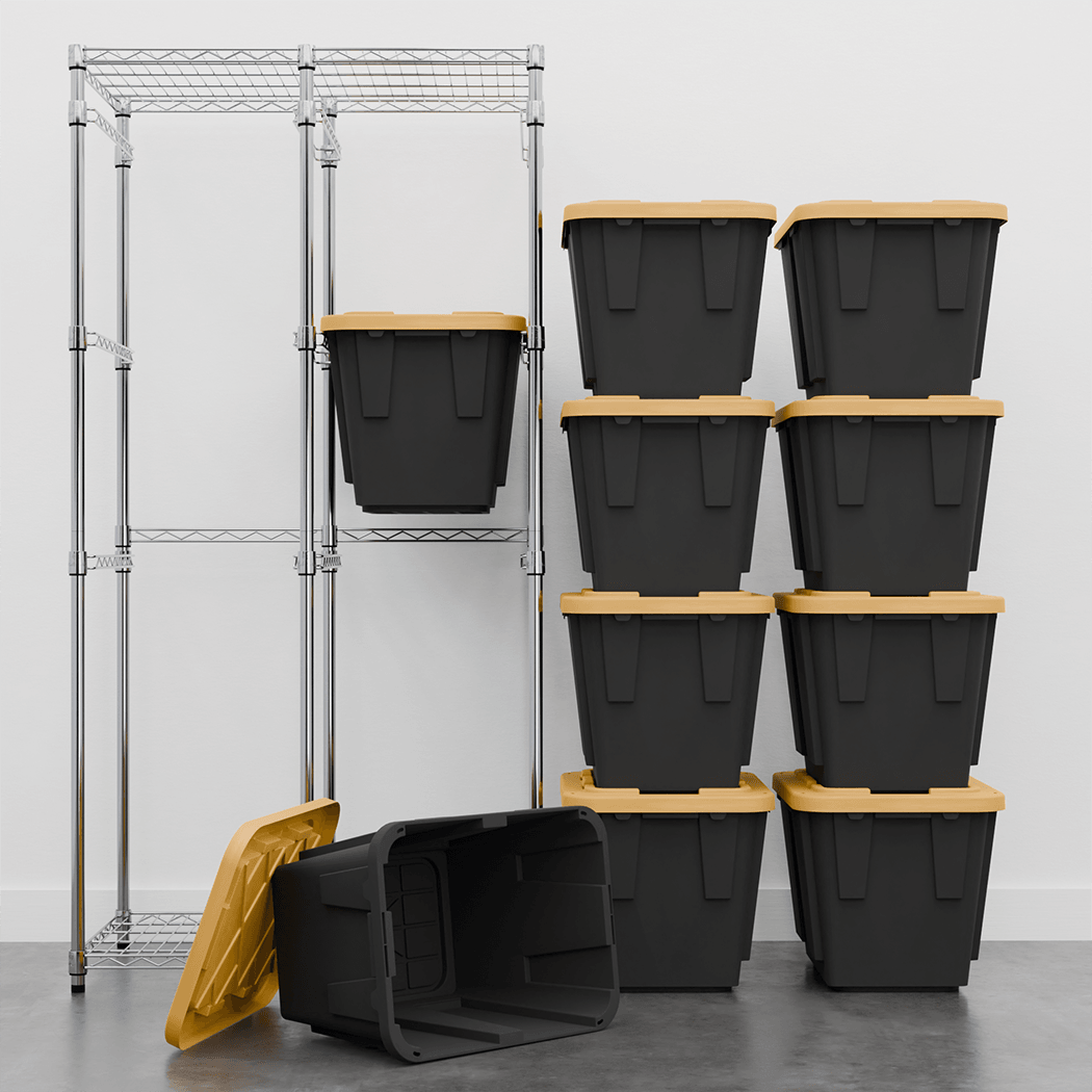 12 Gallon Storage Bins  - Set of 10