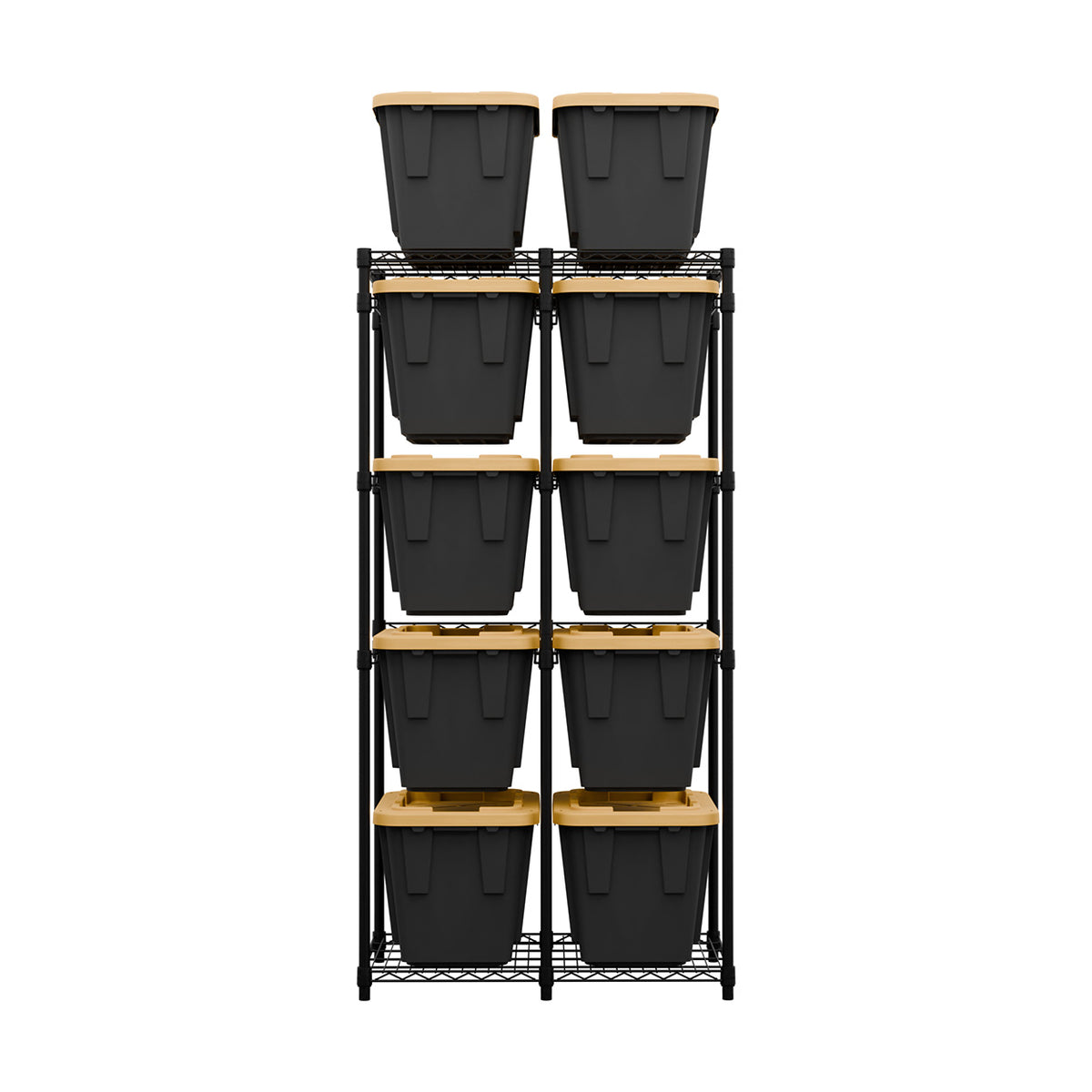 Utility Bin Rack 12 Gallon Storage Bin Rack with Bins – SafeRacks