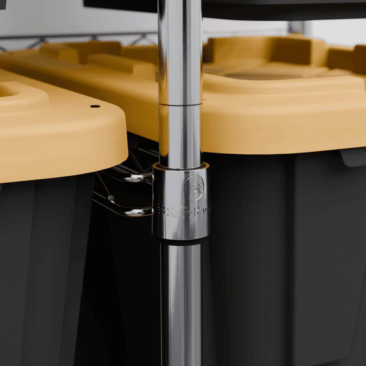12 Gallon Storage Bin Rack with Bins – SafeRacks