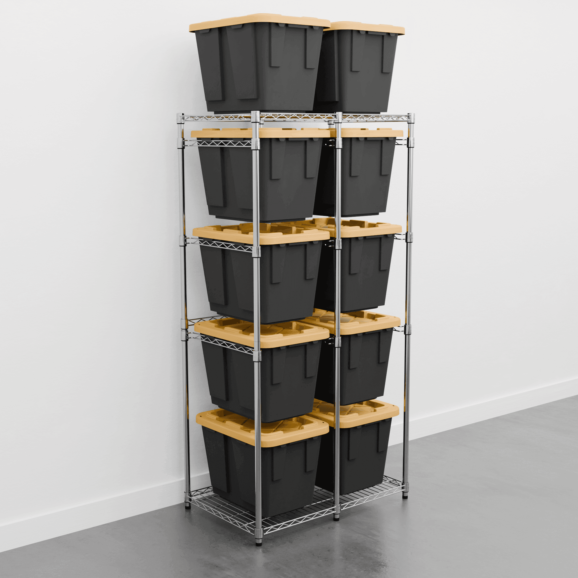 Plastic Bin Storage Shelf Solutions for Your Home - SafeRacks