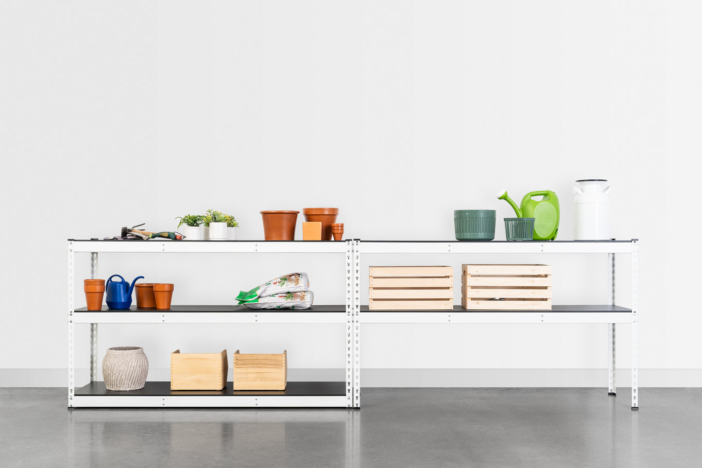 18" x 60" x 72" Modular Garage Shelving