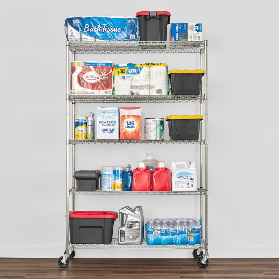 NSF Wire Shelving Racks | Adjustable Steel Wire Shelves | SafeRacks