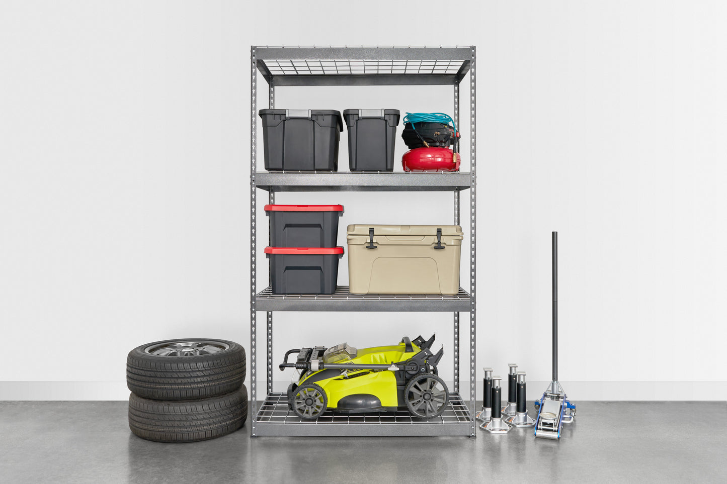 24" x 48" x 84" Heavy-Duty Garage Shelving