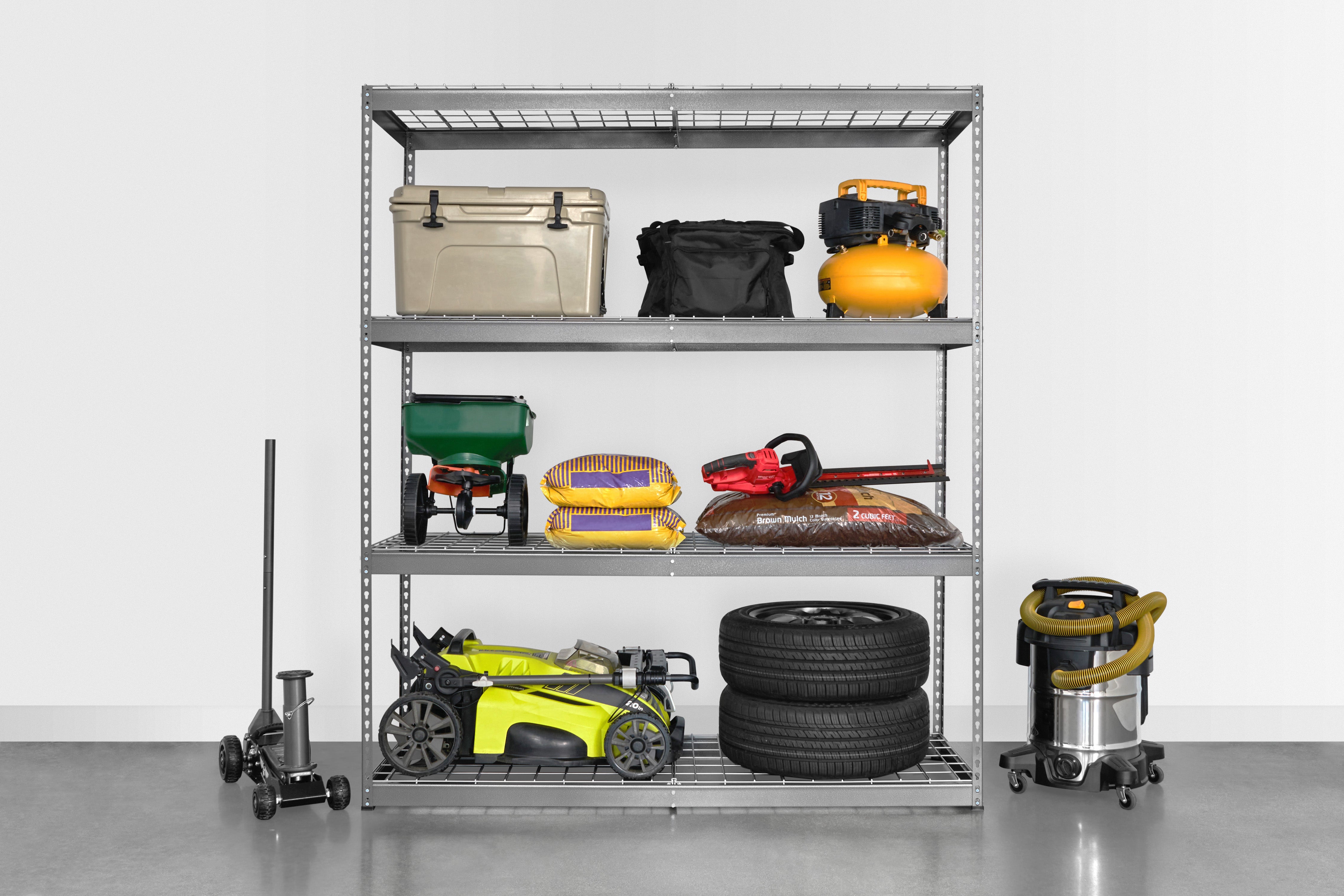 SafeRacks Heavy-Duty Garage Shelving 24