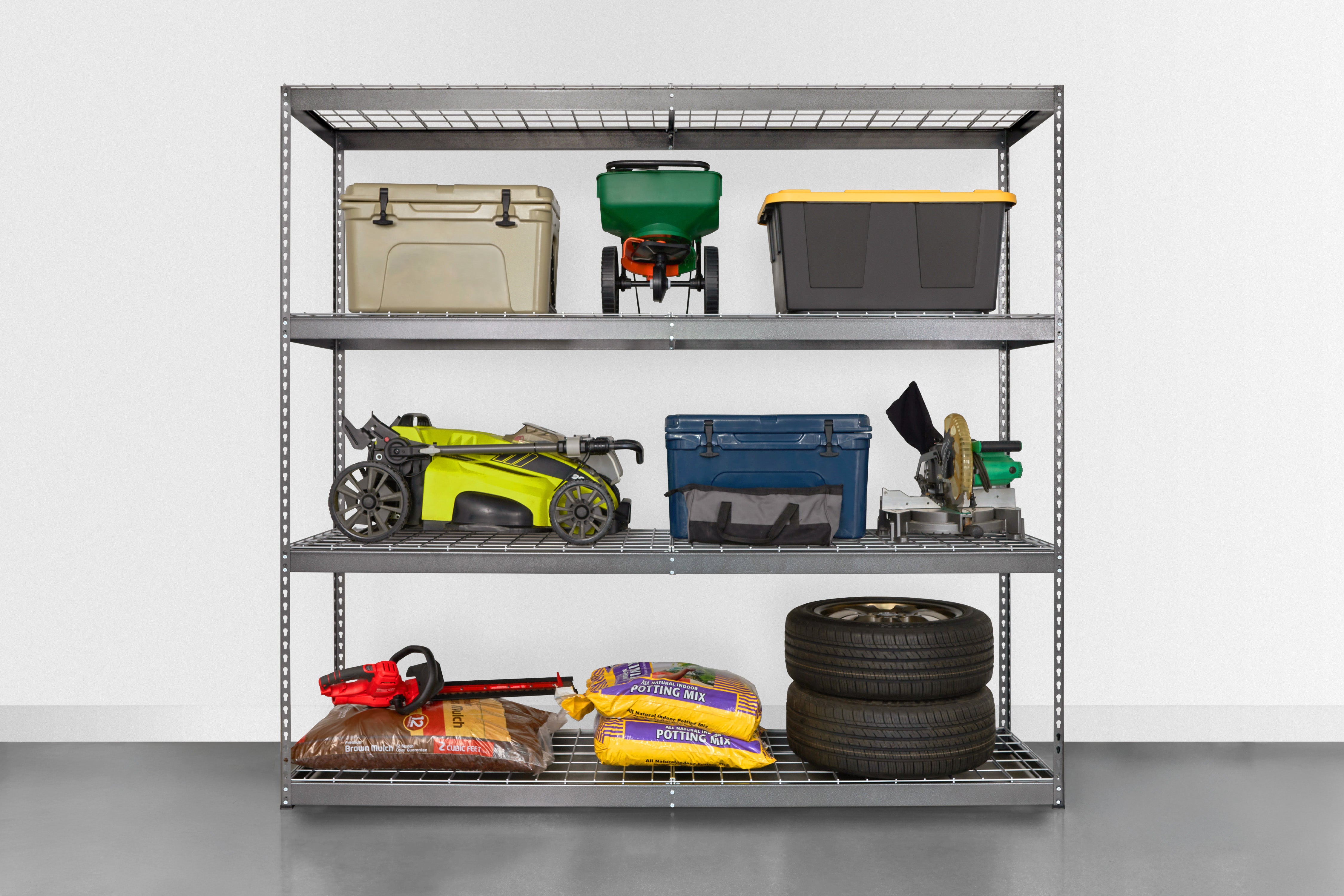 SafeRacks Heavy-Duty Garage Shelving 24