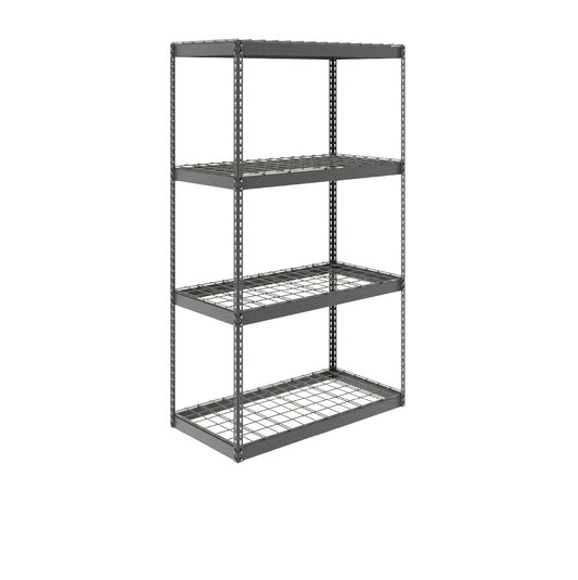 24" x 48" x 84" Garage Shelving in Hammertone