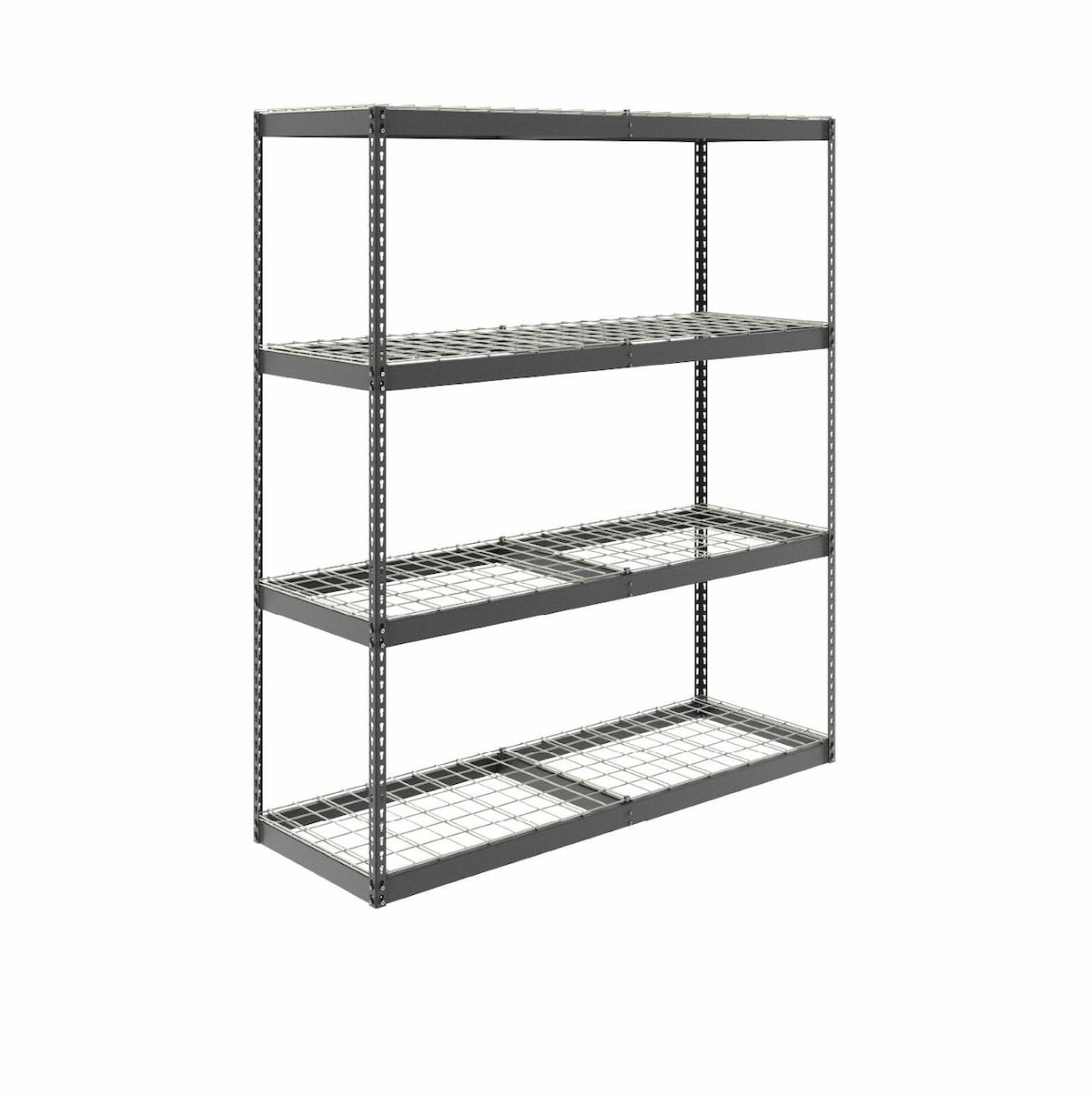 24" x 72" x 84" Garage Shelving in Hammertone