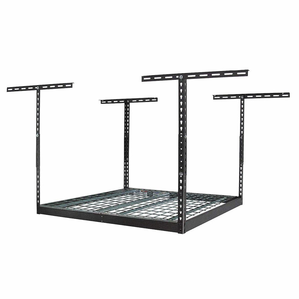 SafeRacks 4ft x 4ft Overhead Garage Storage Rack for Home Garage