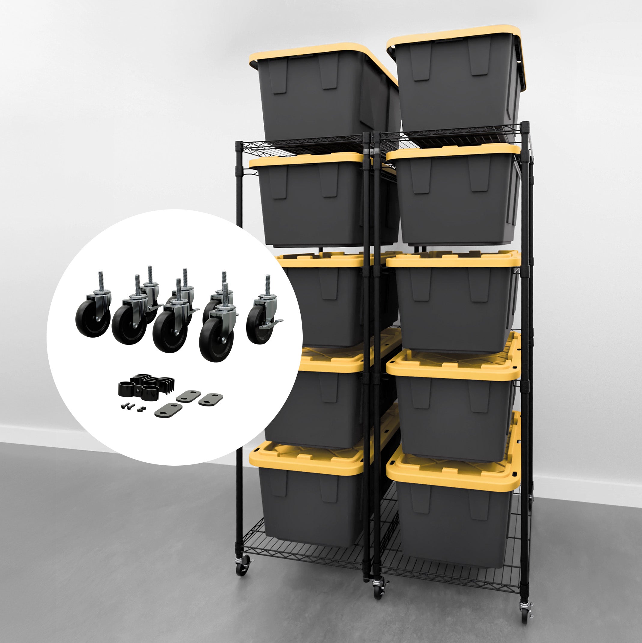 Wire Rack Hardware Wire Rack Replacement Parts and Accessories – SafeRacks