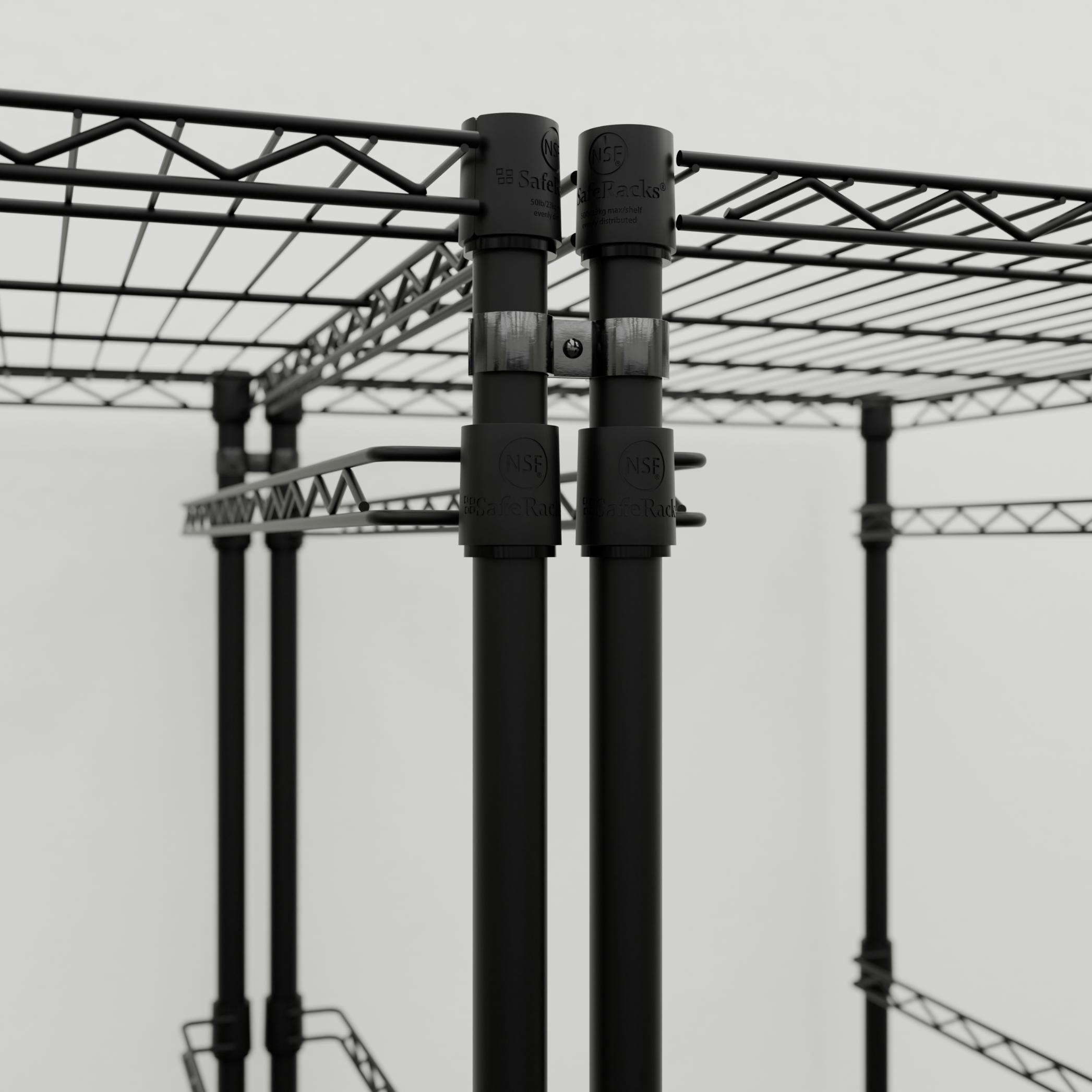 Wire Racking Parts Wire Rack Replacement Parts and Accessories – SafeRacks