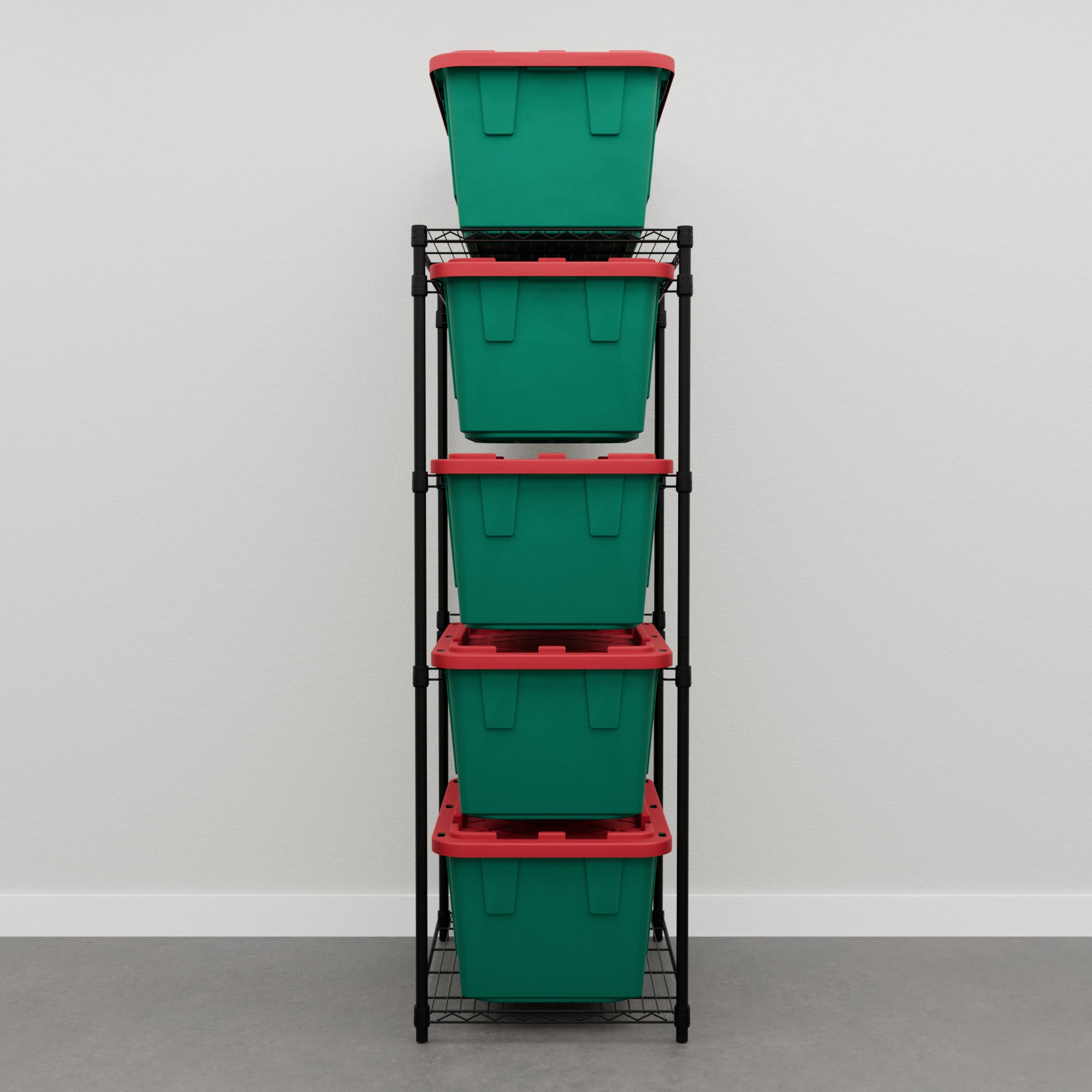Plastic Bin Storage Shelf Solutions for Your Home - SafeRacks