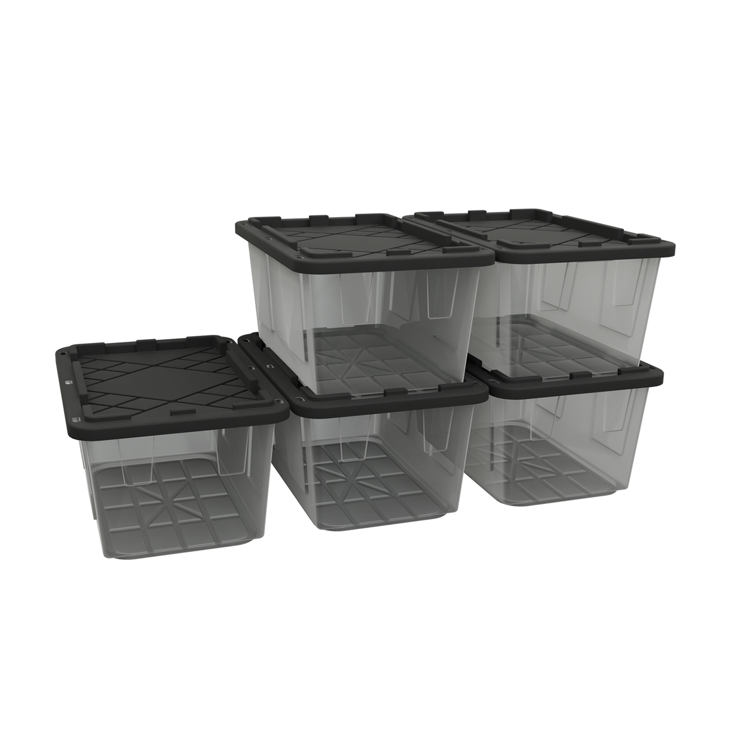 27 Gallon Storage Bins  - Set of 5