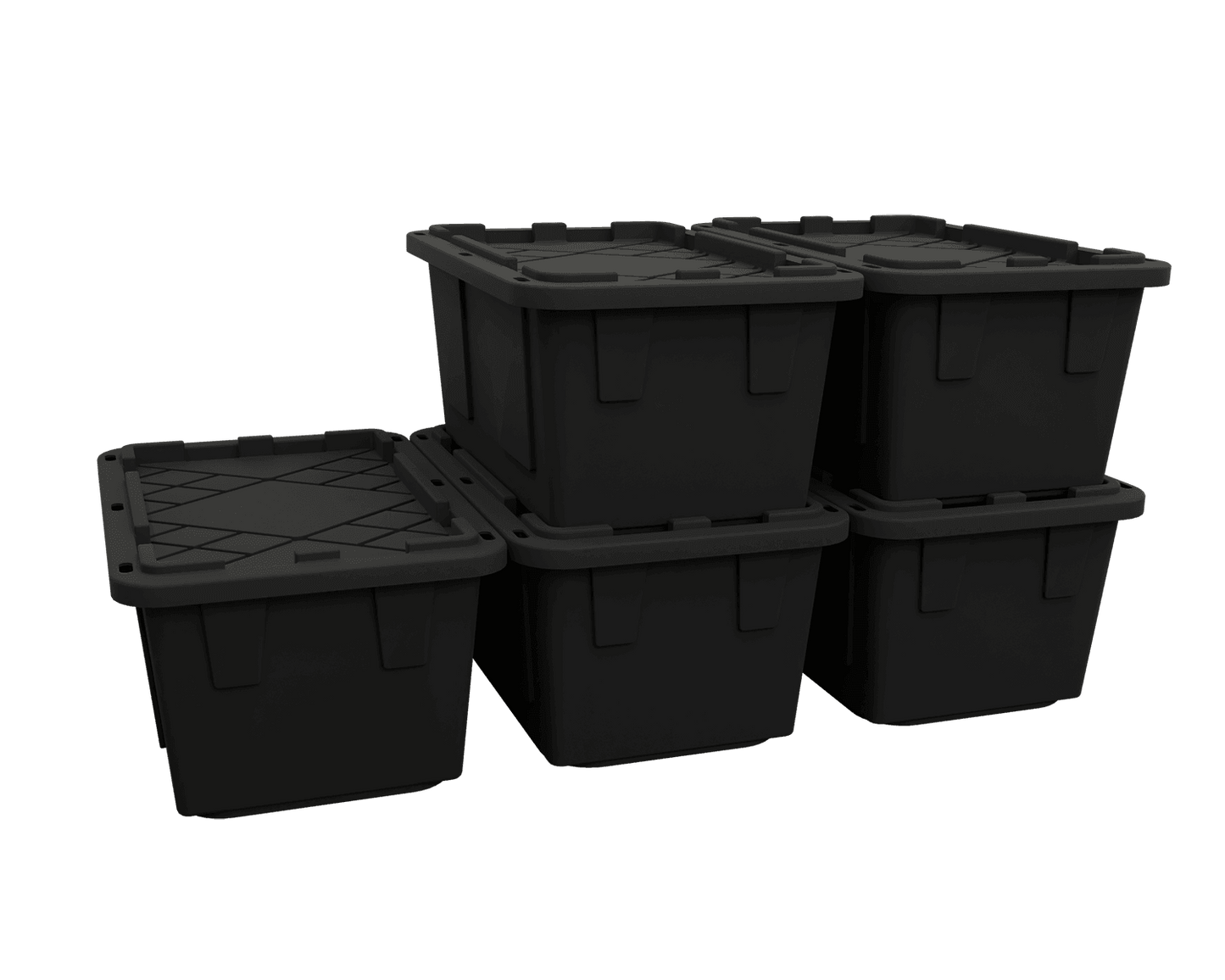 27 Gallon Storage Bins  - Set of 5