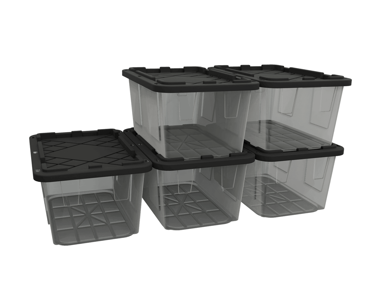 27 Gallon Storage Bins  - Set of 5