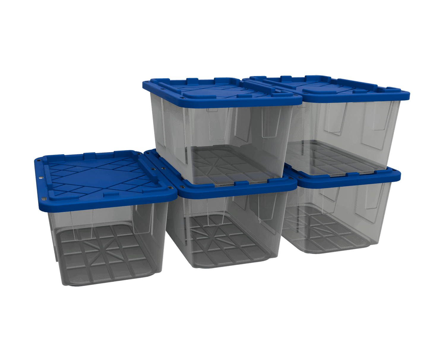 27 Gallon Storage Bins  - Set of 5