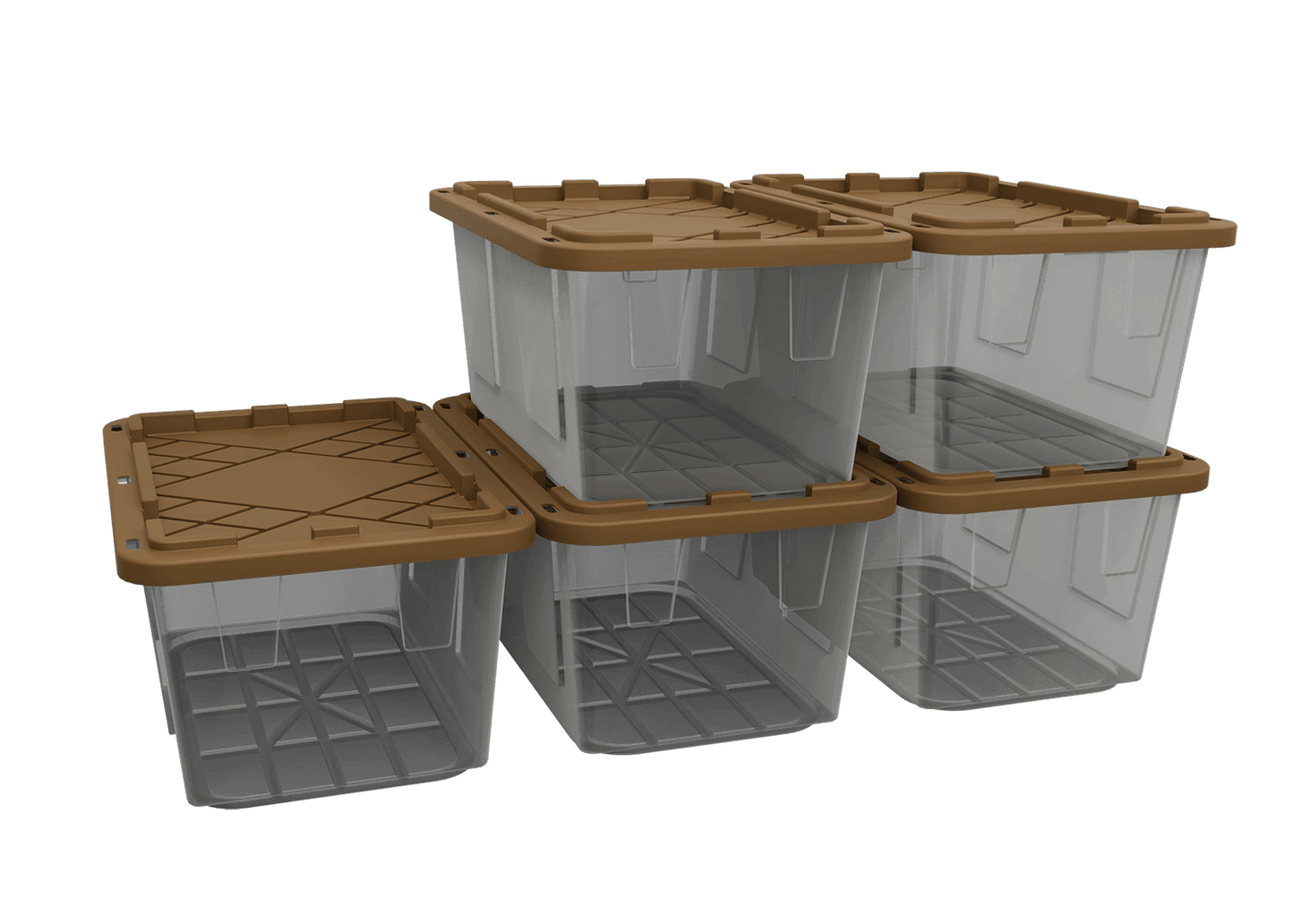 27 Gallon Storage Bins  - Set of 5