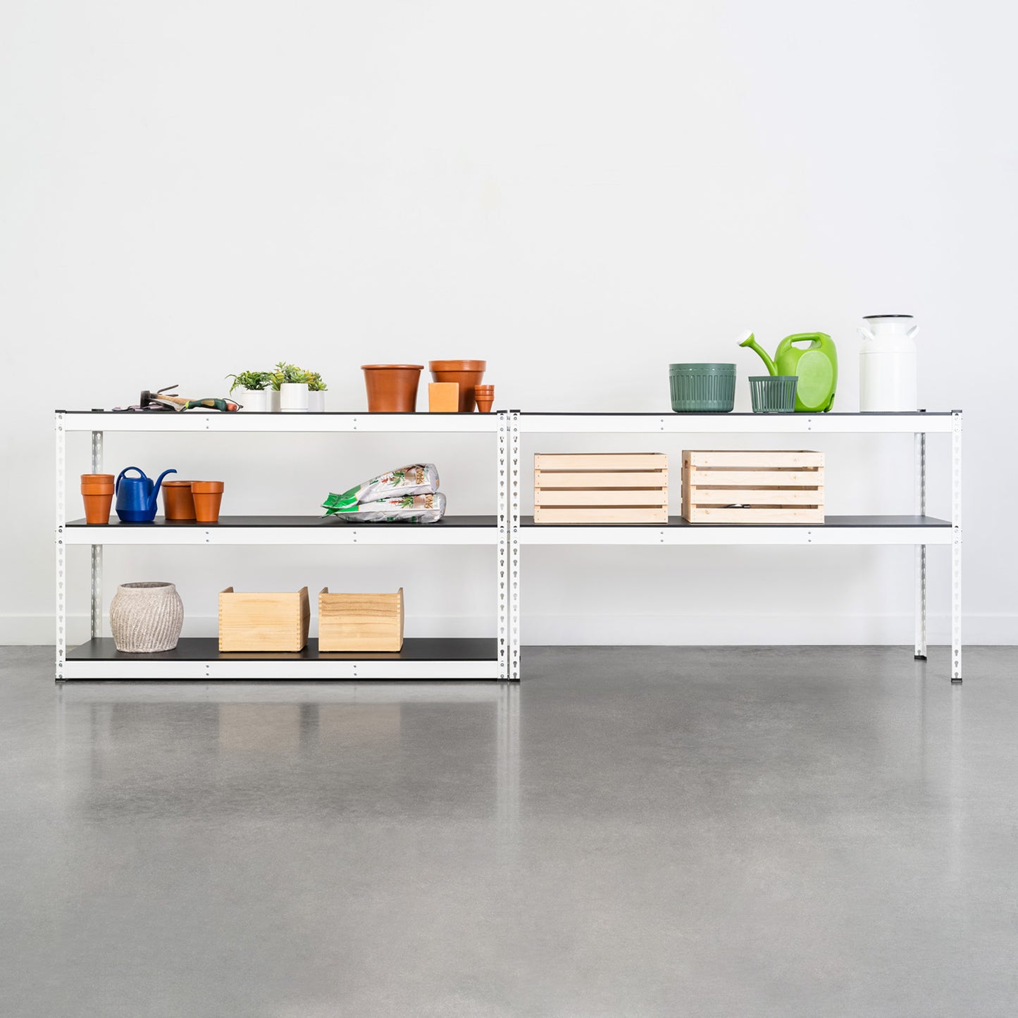 18" x 60" x 72" Modular Garage Shelving