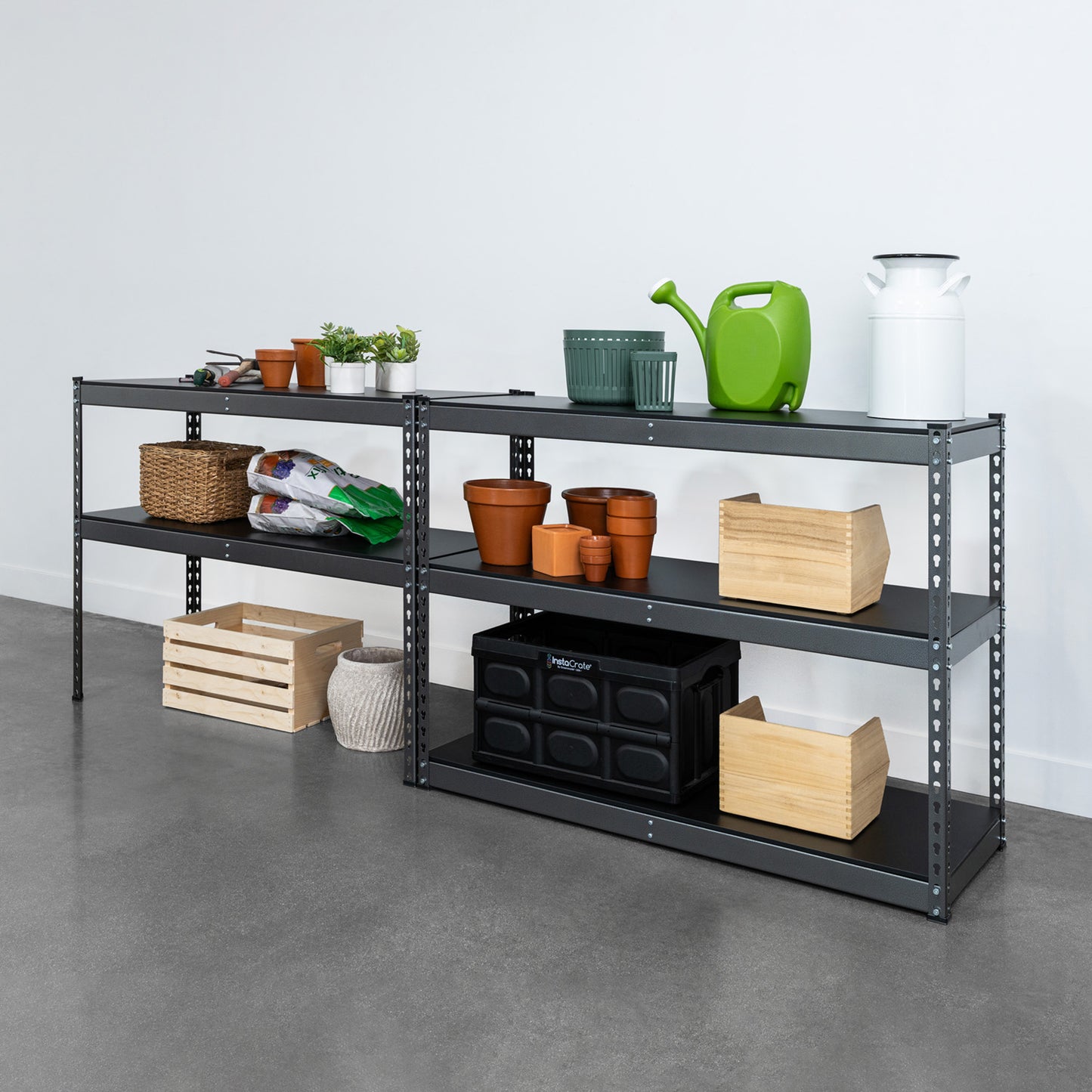 18" x 48" x 72" Modular Garage Shelving