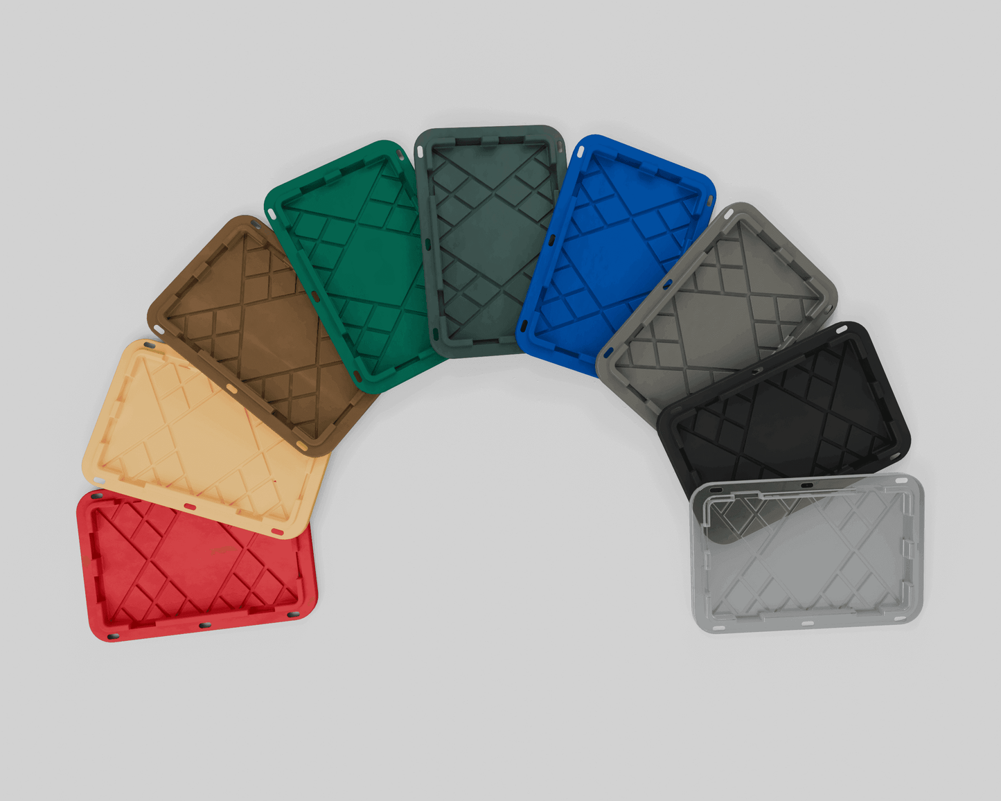 27-Gallon Storage Tote Lids