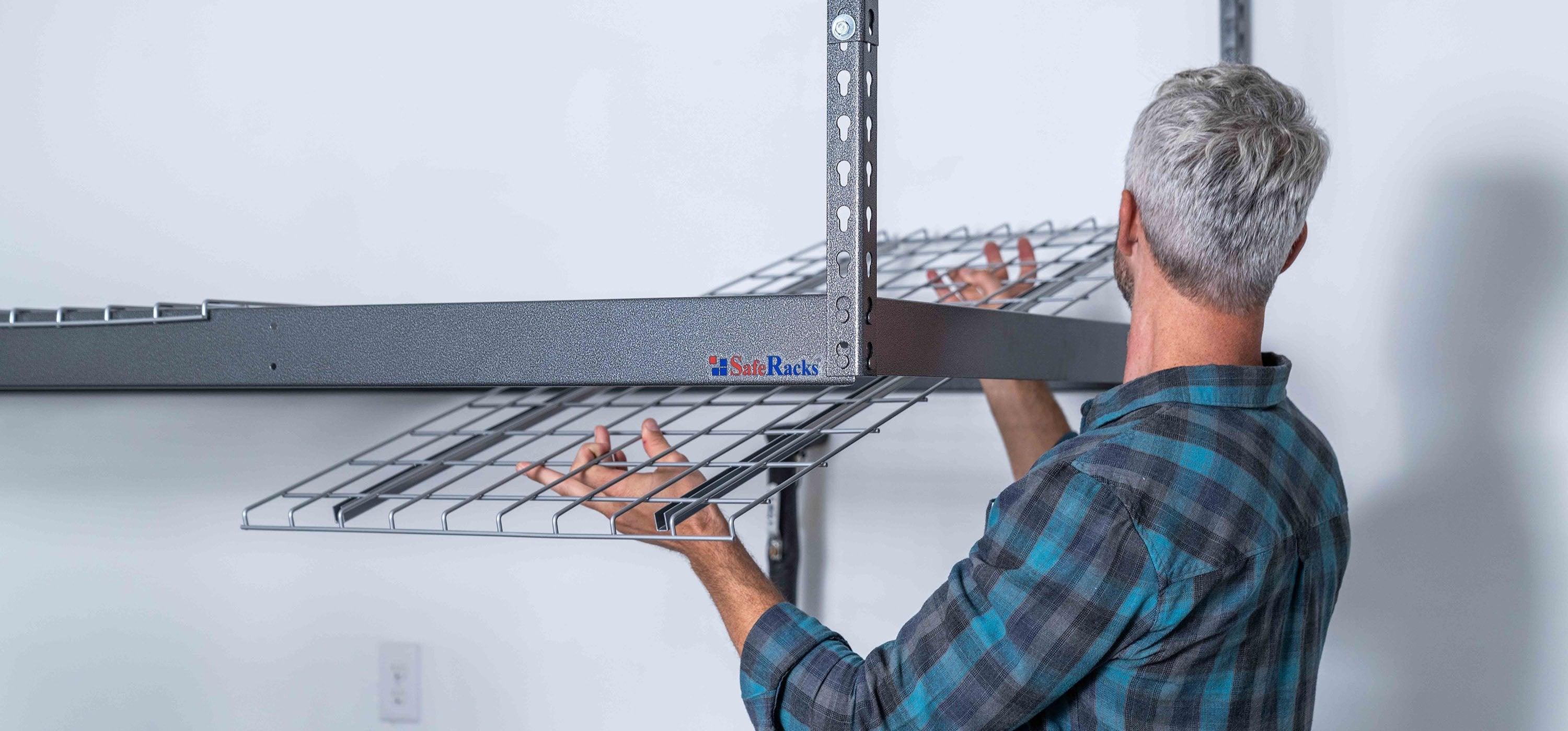 SafeRacks Overhead Garage Storage Rack - Installation Video