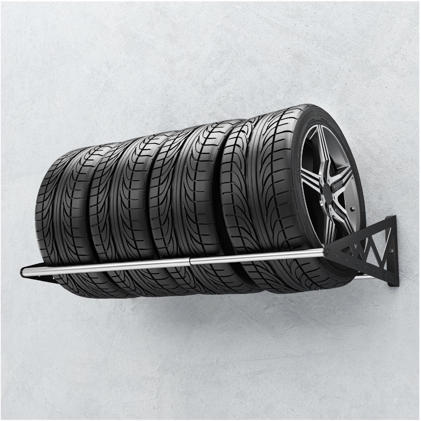 Wall Mount Tire Rack - Tire Storage For Your Garage with SafeRacks