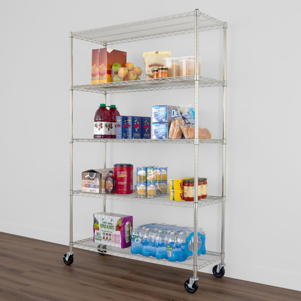 Wire Rack Side Rails SafeRacks 18