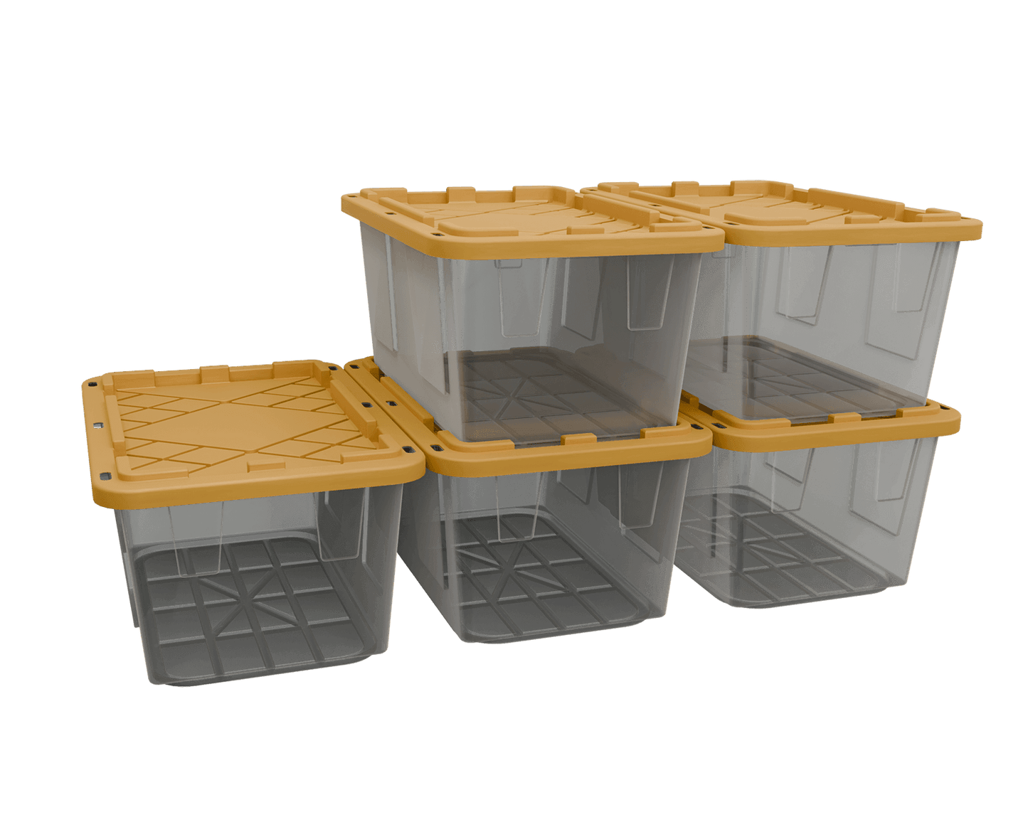 27 Gallon Storage Bins  - Set of 5