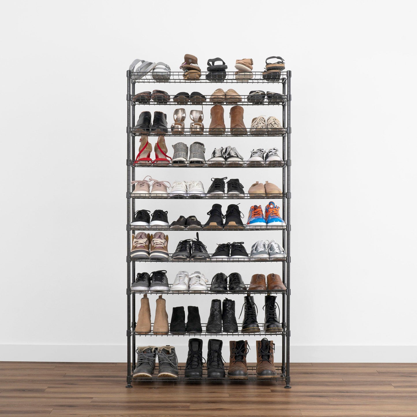 10 tiers shoe storage rack for men shoes and women shoes (7963651145942)