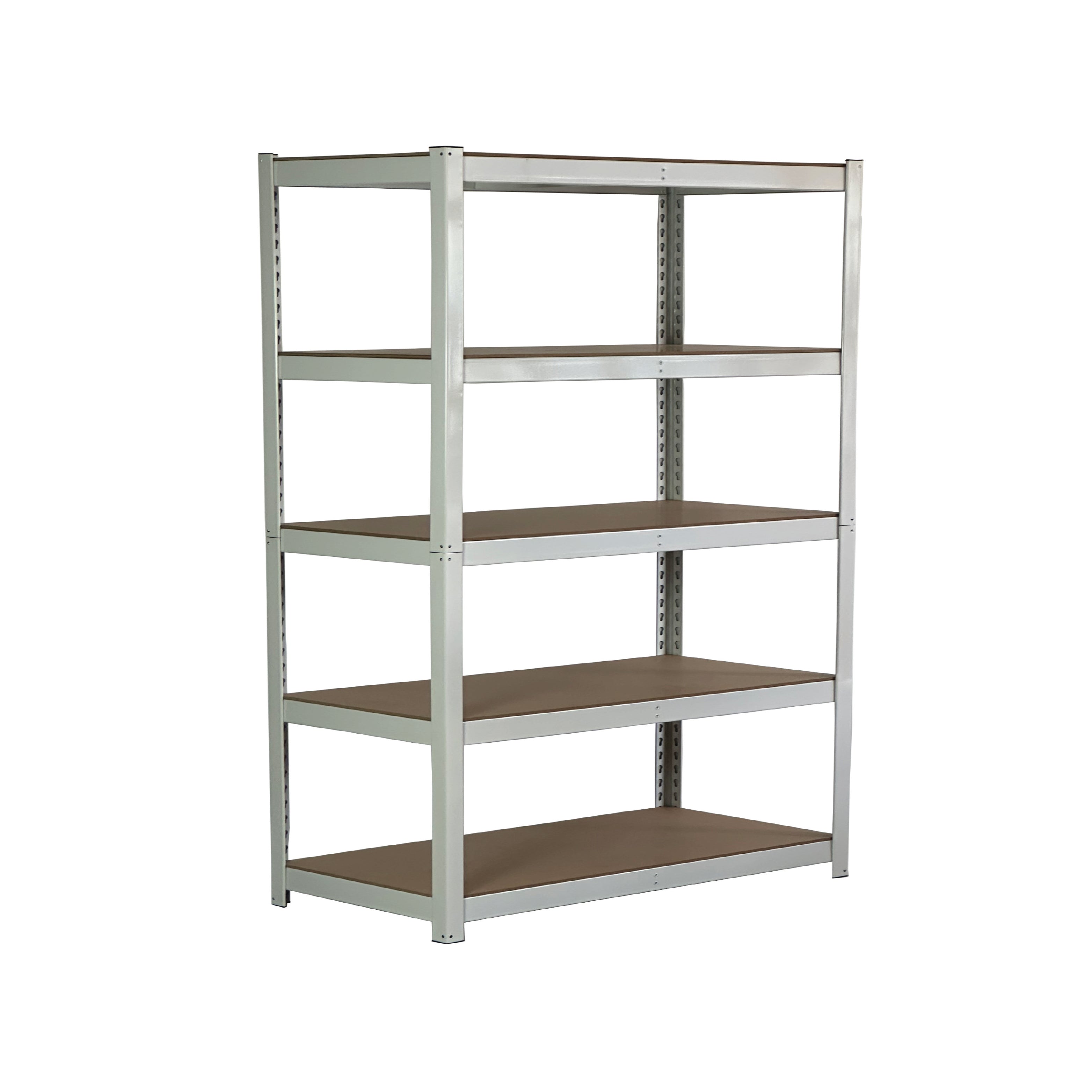 SafeRacks 1.5'D x 3'W x 6'H Modular Shelving - Hammertone