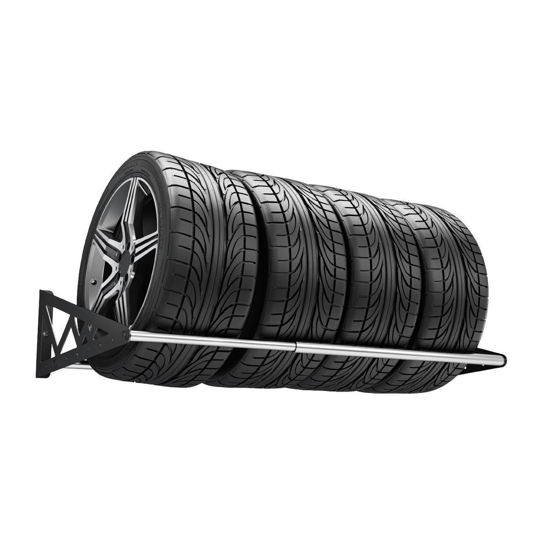 SafeRacks Tire Rack for Spare Tire and Seasonal Tire Storage