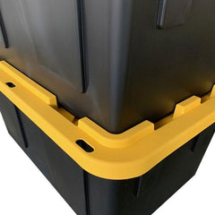 SaferRacks Lockable Storage Bin - 27 Gallon - Set of 5 – SafeRacks